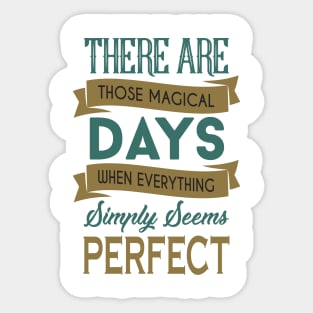 the simply perfect planner Sticker